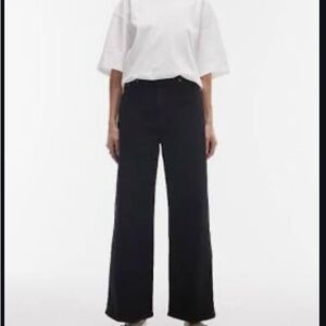 Black Wide-Leg Trousers